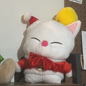 Final Fantasy XIV FF14 Moogle Big Plush Cristmas 32cm Japan Taito Limited 2016